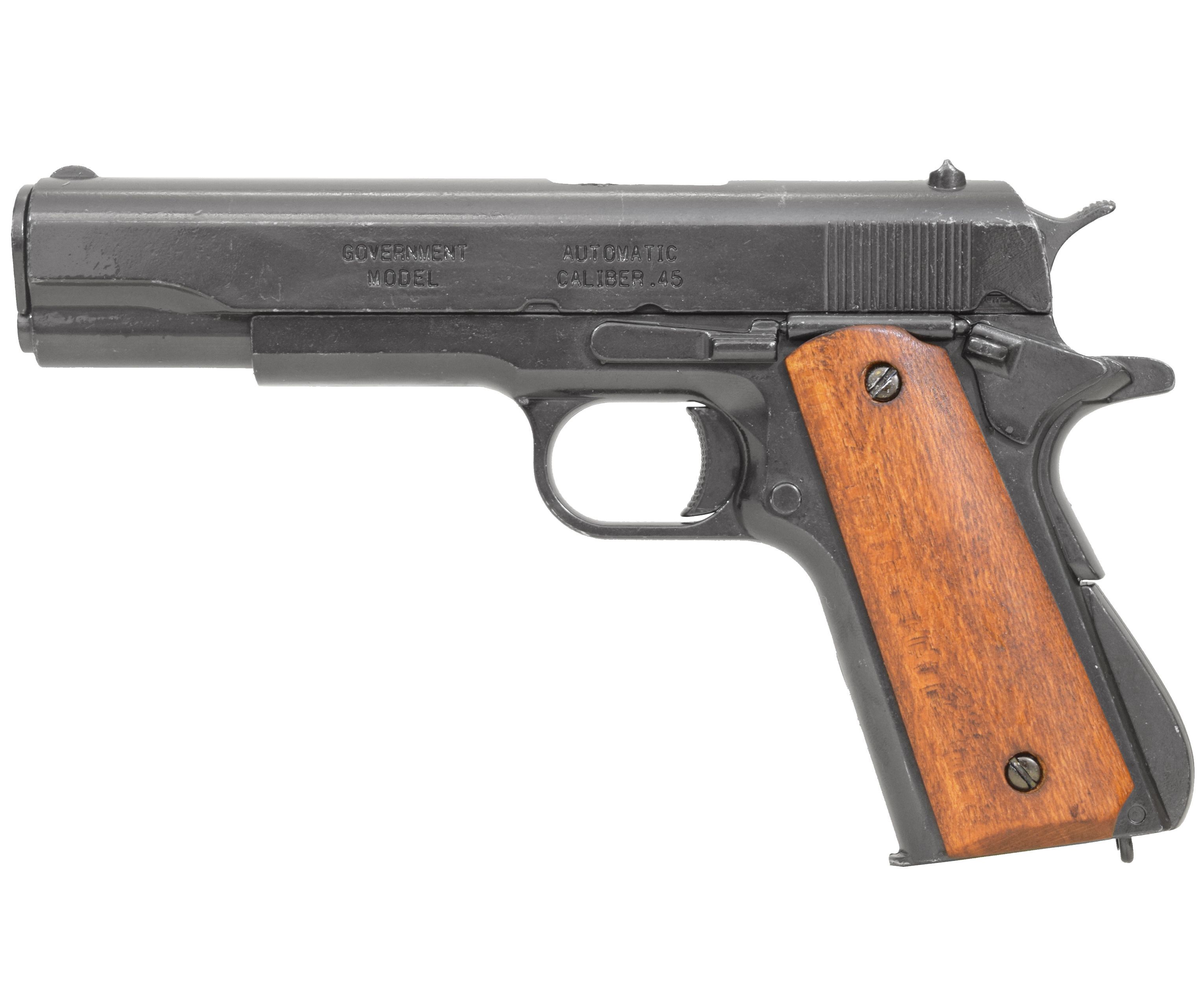 Макет пистолета Denix Colt M1911A1 (Дерево, D7/9316, США, 1911 г)