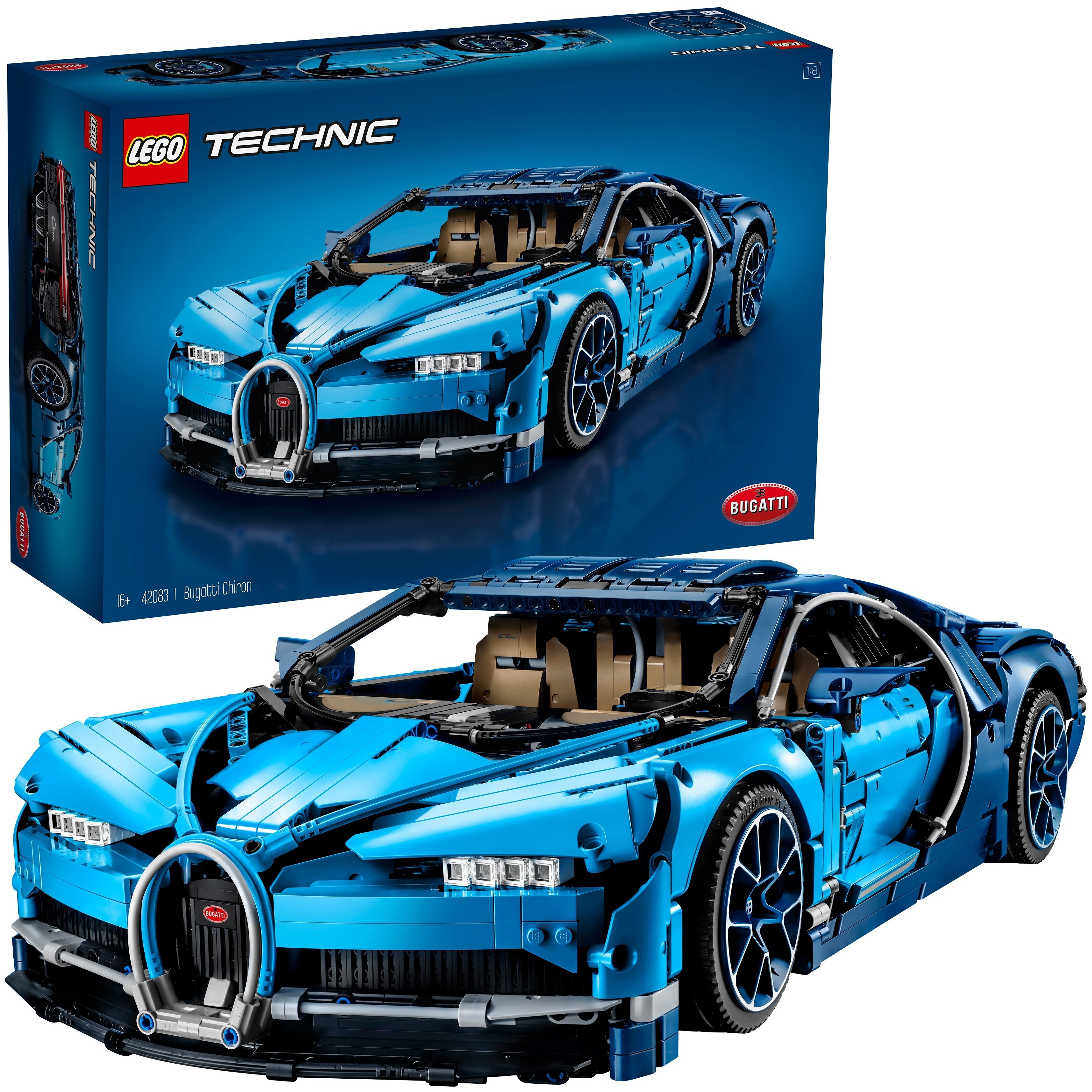 Lego technic bugatti chiron 42083 on sale