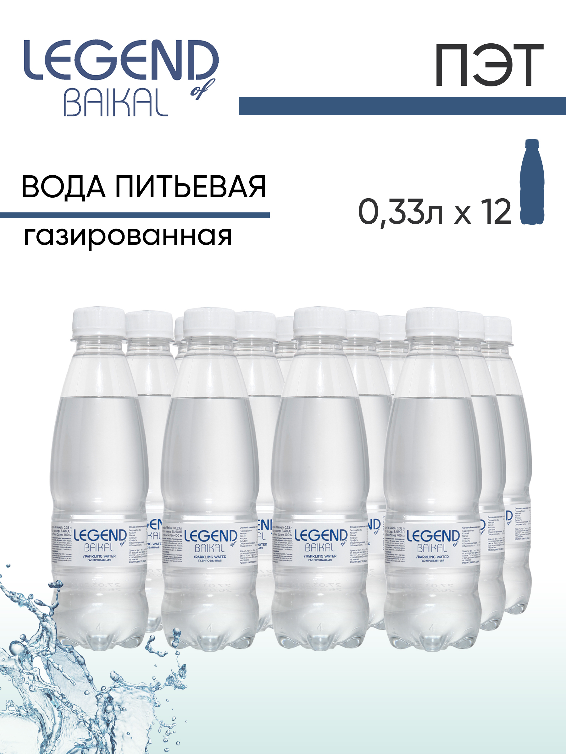 Газированная вода байкал. Легенда Байкала газированная 0,33. Минеральная вода Legend of Baikal ГАЗ 0,33 В магазине. Легенда Байкала вода.