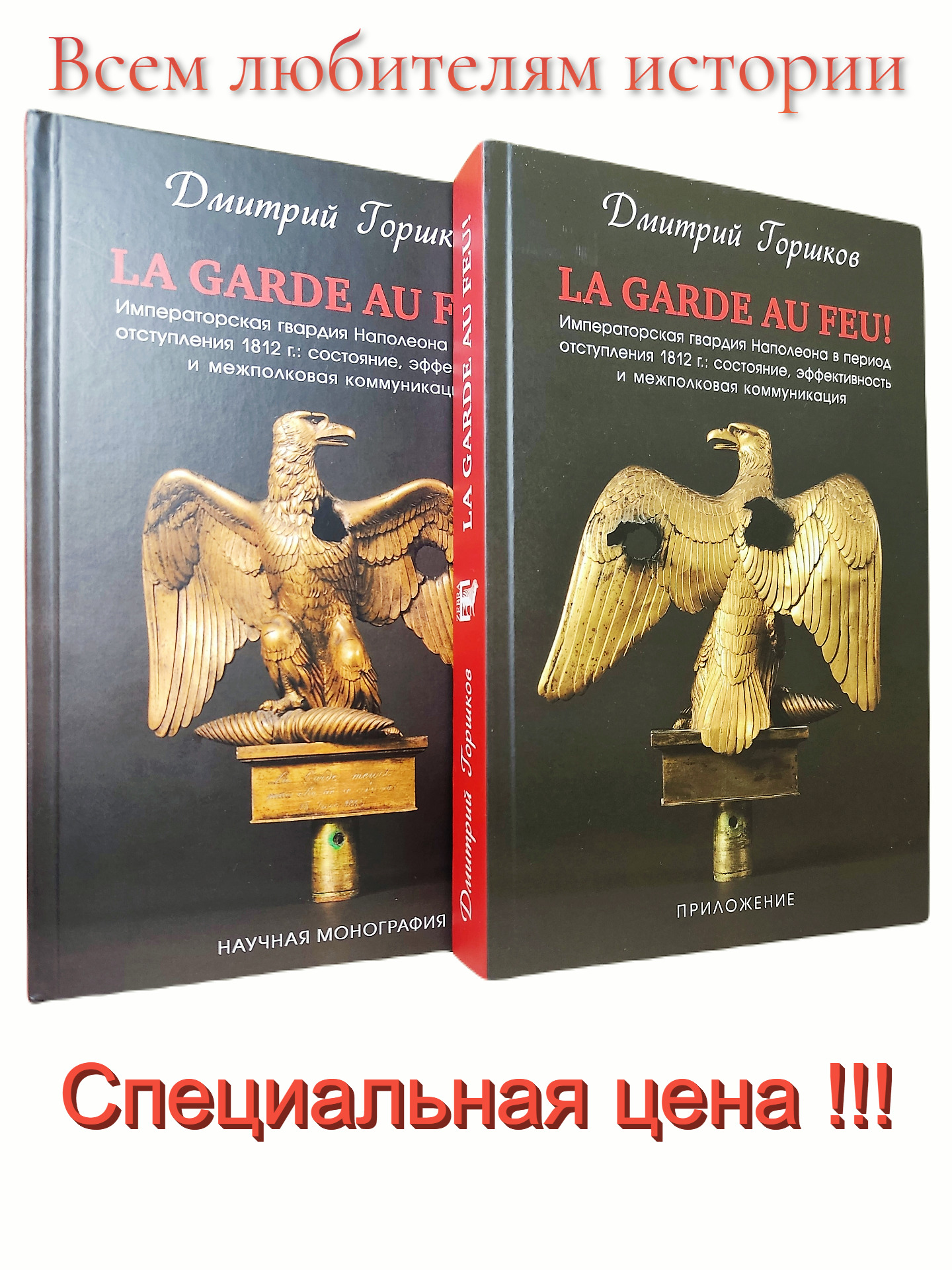 Императорская гвардия Наполеона в период отступления 1812г. состояние, эффективность и межполковая коммуникация. La garde au feu! Научная монография | Горшков Дмитрий