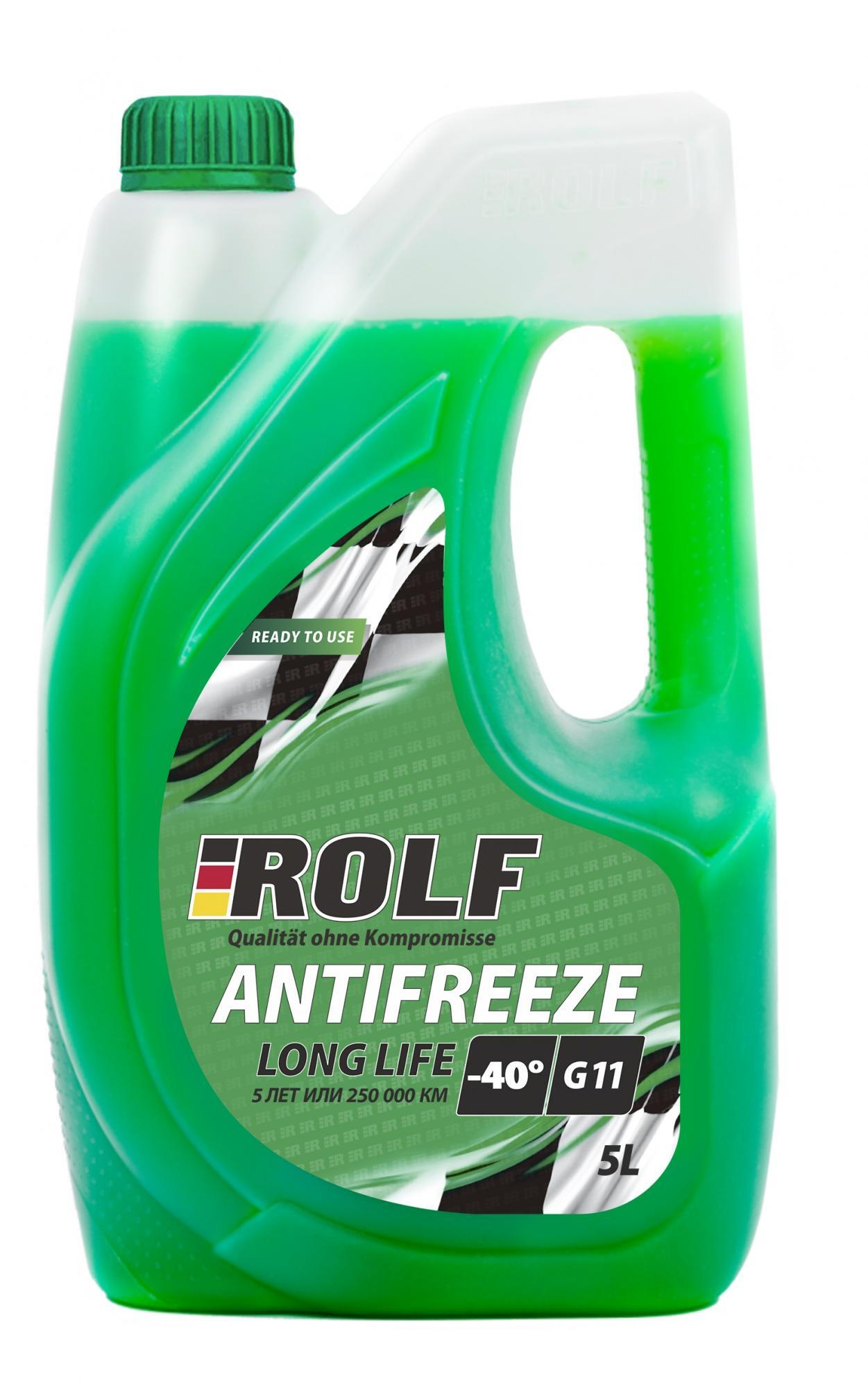 Антифриз long. Rolf Antifreeze g11 Green 1л. Антифриз Rolf g11 Green 5л. Antifreeze g11 зеленый.