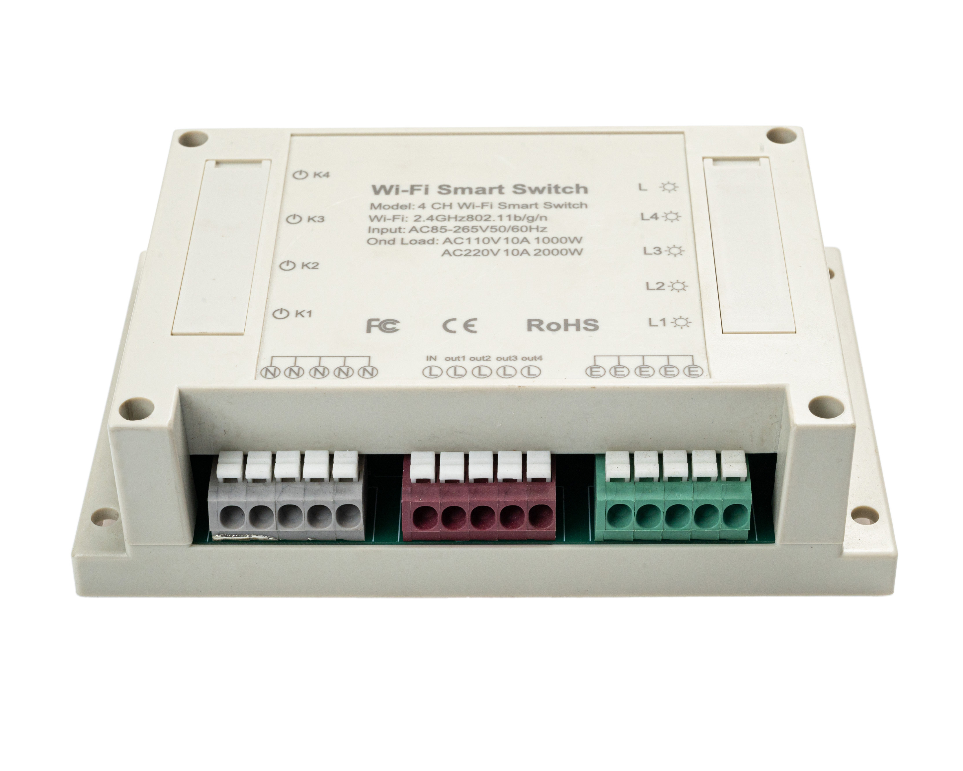 Умноерелечетырехканальное10АSiblingPowerswitch-4M