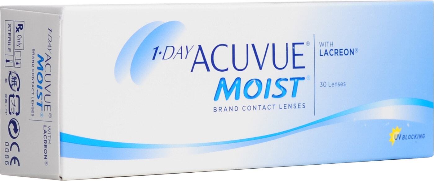 Контактные линзы 1 day acuvue moist