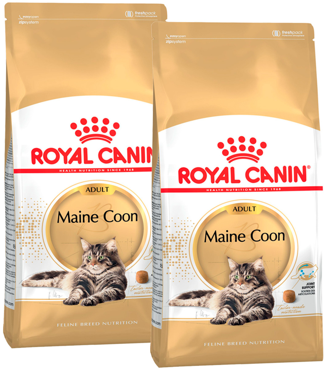 ROYALCANINMAINECOONADULTдлявзрослыхкошекмэйнкун(10+10кг)