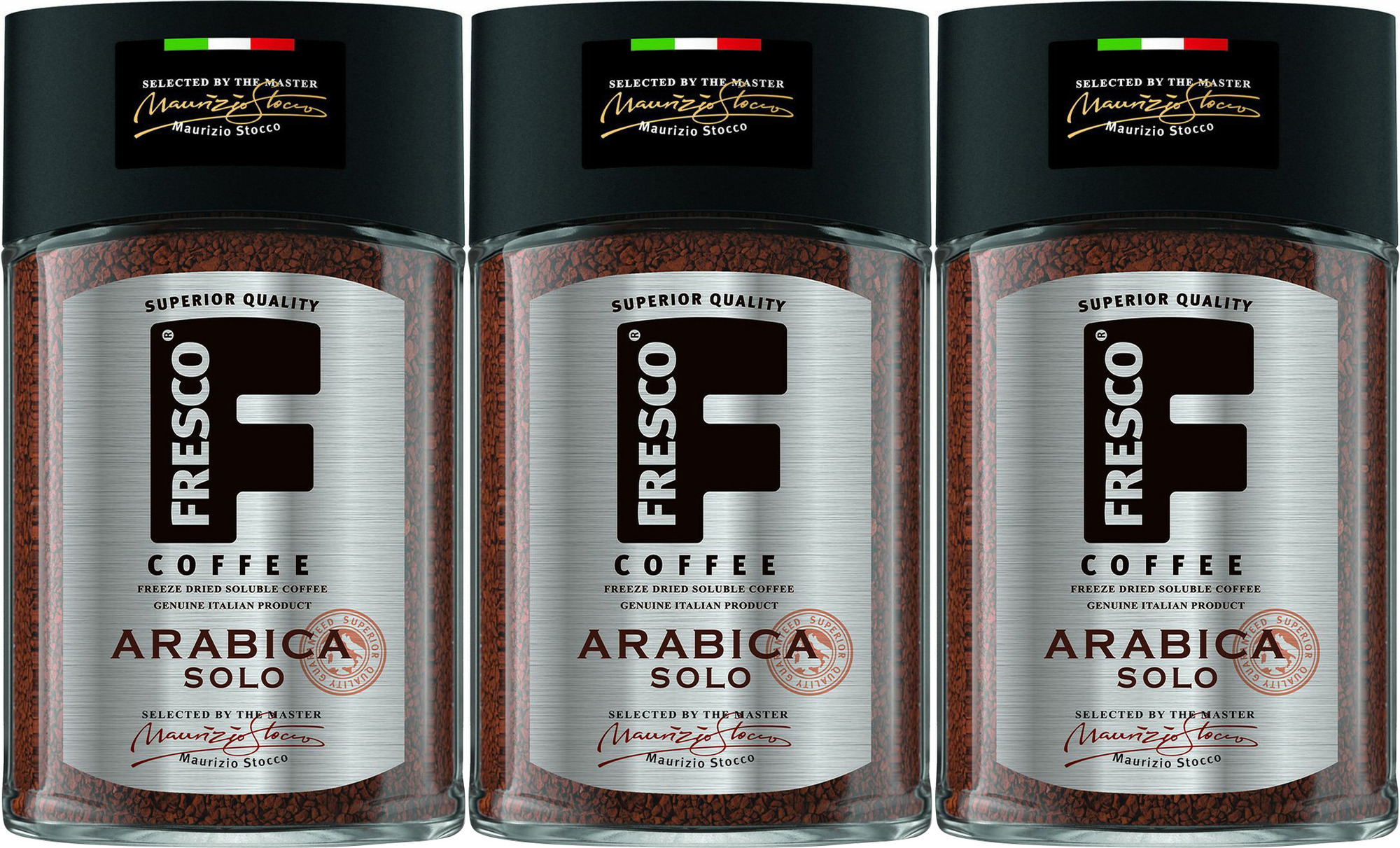 Кофе fresco Arabica solo. Fresco Arabica solo 100 г. Кофе fresco Arabica solo 190г нат раст субл. Штрих код товара кофе fresco Arabica solo 190.