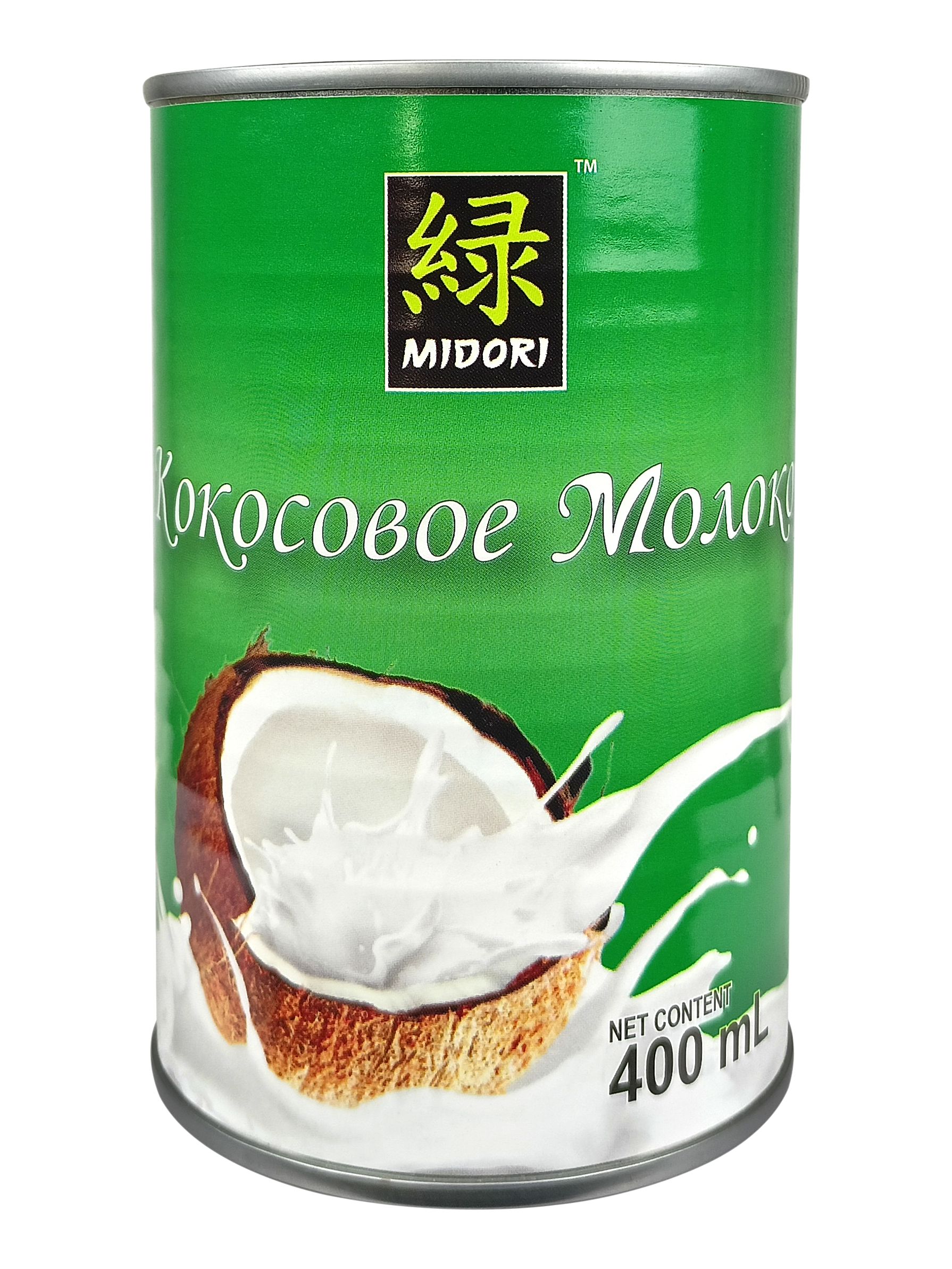 Кокосовое молоко 7% Midori, 400 мл