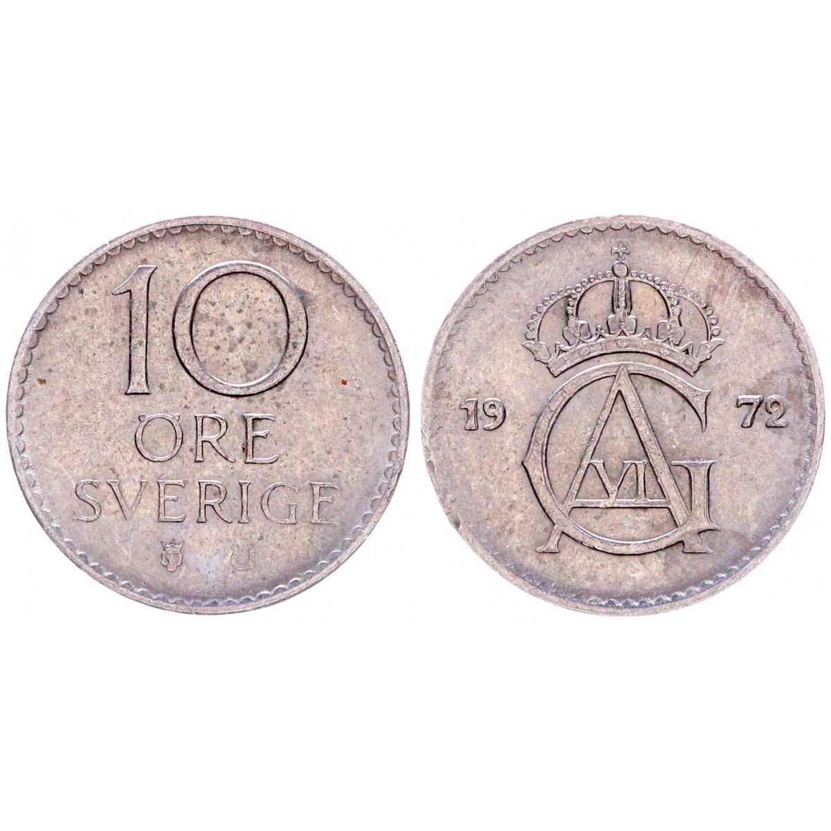 монеты швеции