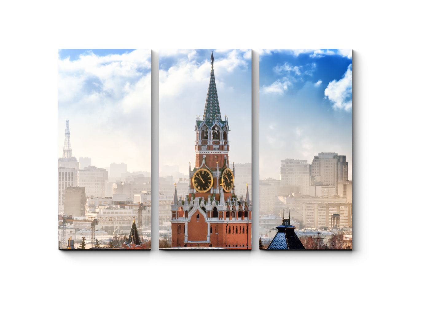 Картина спасская башня