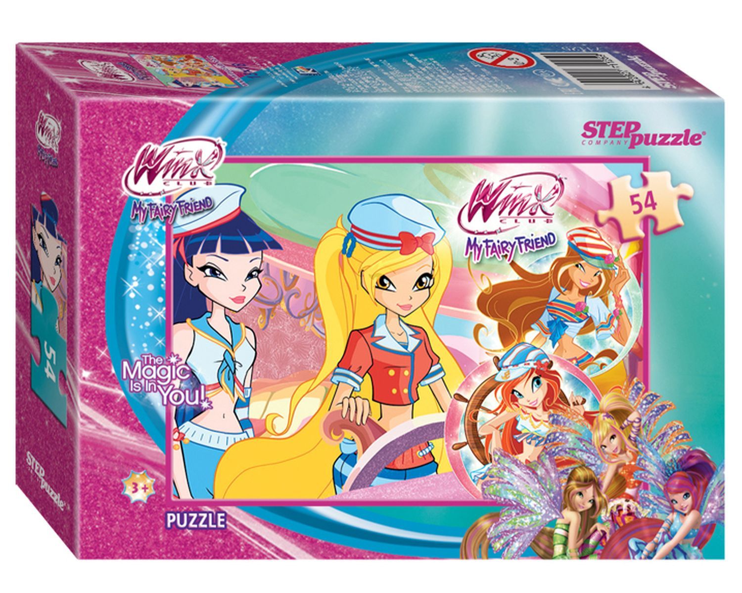 Пазл STEP puzzle 54 Winx - купить с доставкой по выгодным ценам в  интернет-магазине OZON (685259115)