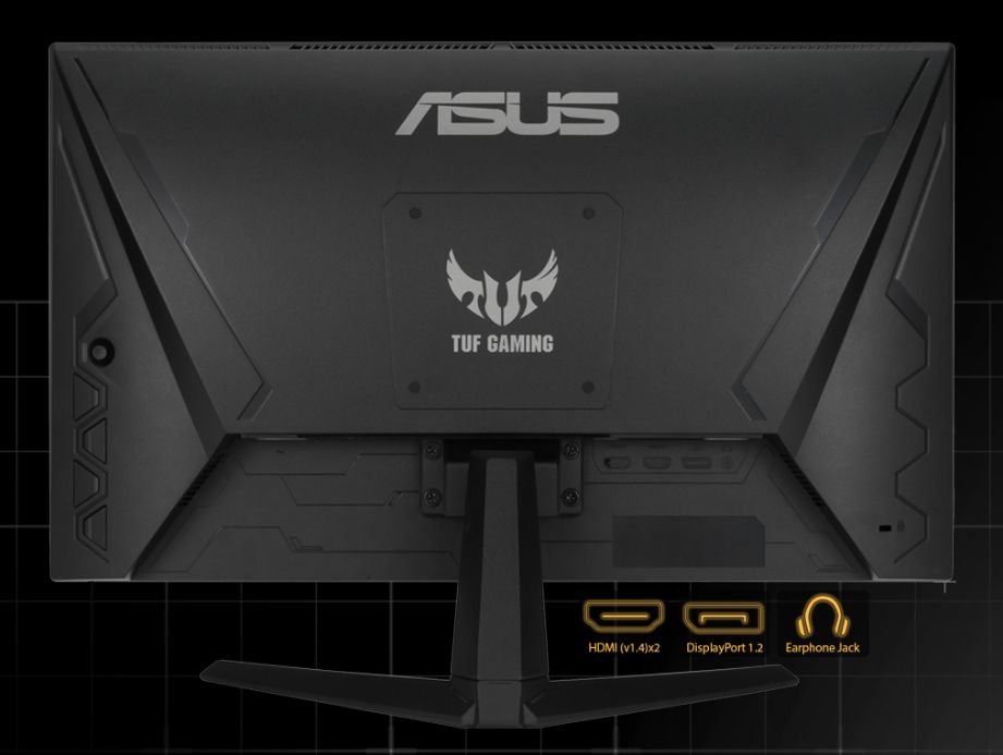 27 монитор asus tuf gaming vg27aq1a черный