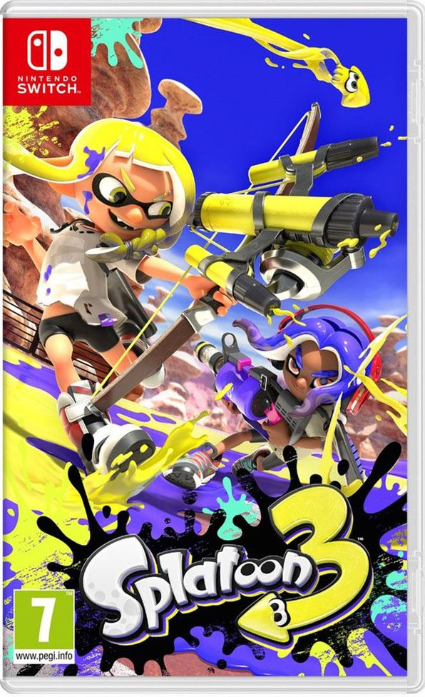 Игра Splatoon 3 (Nintendo Switch, Русские субтитры)