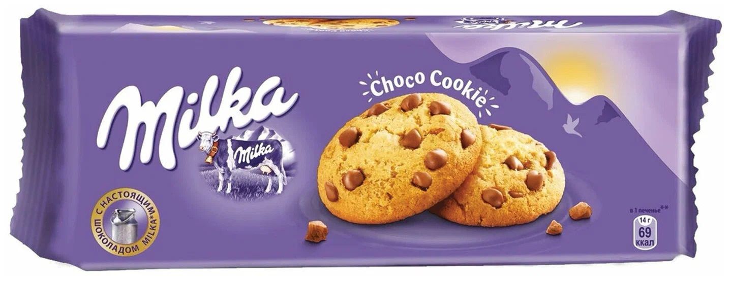 Милка печенье Choco Cow