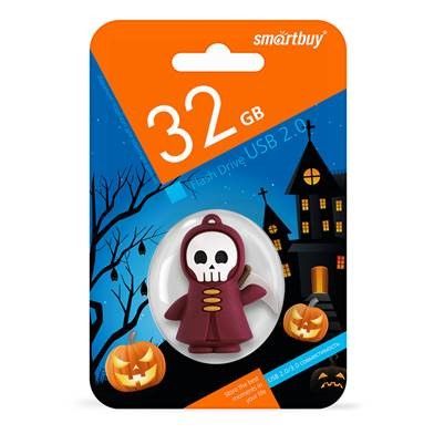 Флеш-накопитель USB 2.0 Smartbuy 32GB Helloween series Жнец