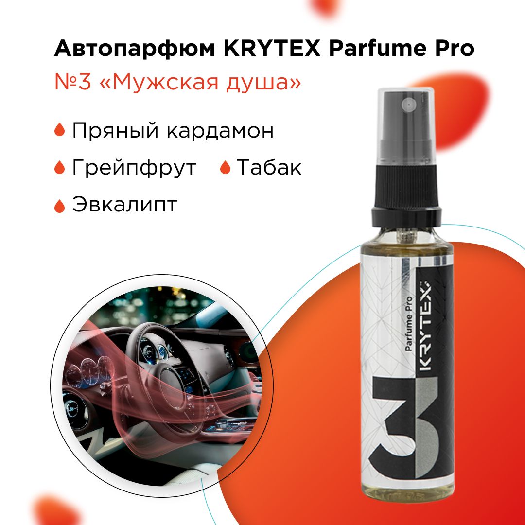 KRYTEX Ароматизатор автомобильный, Мужская душа, 50 мл - купить с доставкой  по выгодным ценам в интернет-магазине OZON (756310802)