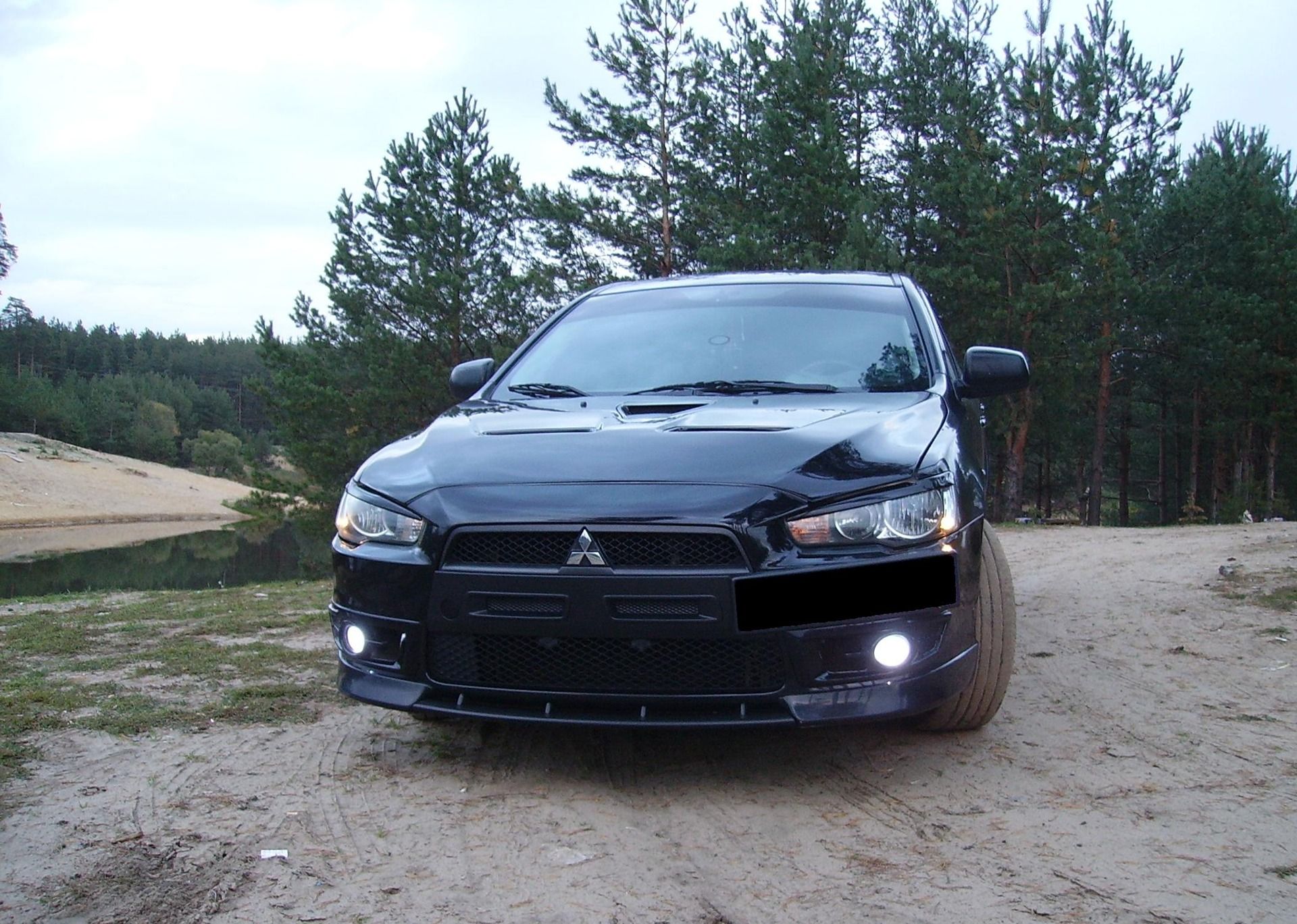 Mitsubishi Lancer X Фары Купить