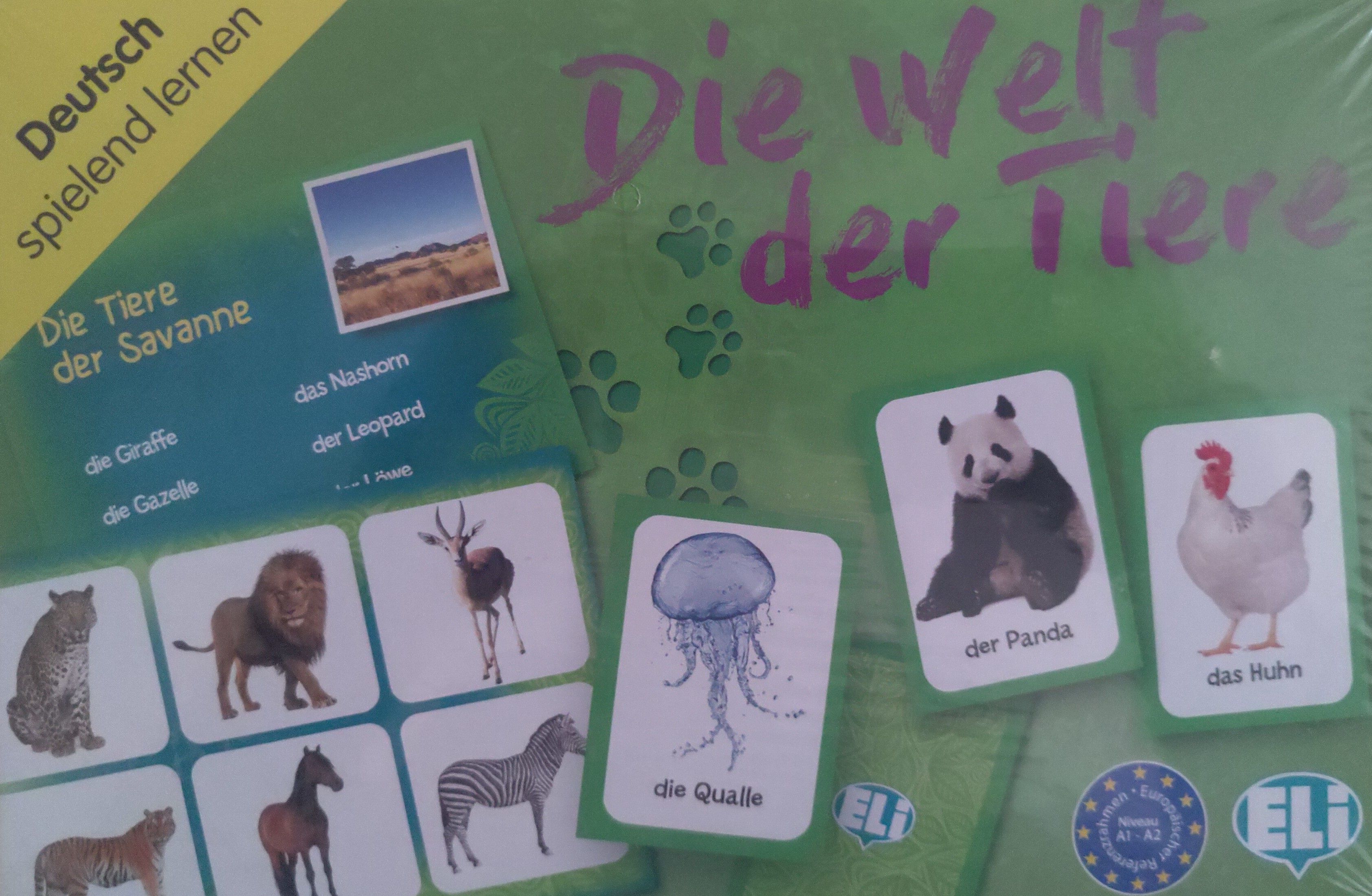 Games: Deutsch: Die Welt der Tiere Игры: Немецкий язык. В мире животных -  купить с доставкой по выгодным ценам в интернет-магазине OZON (760544436)