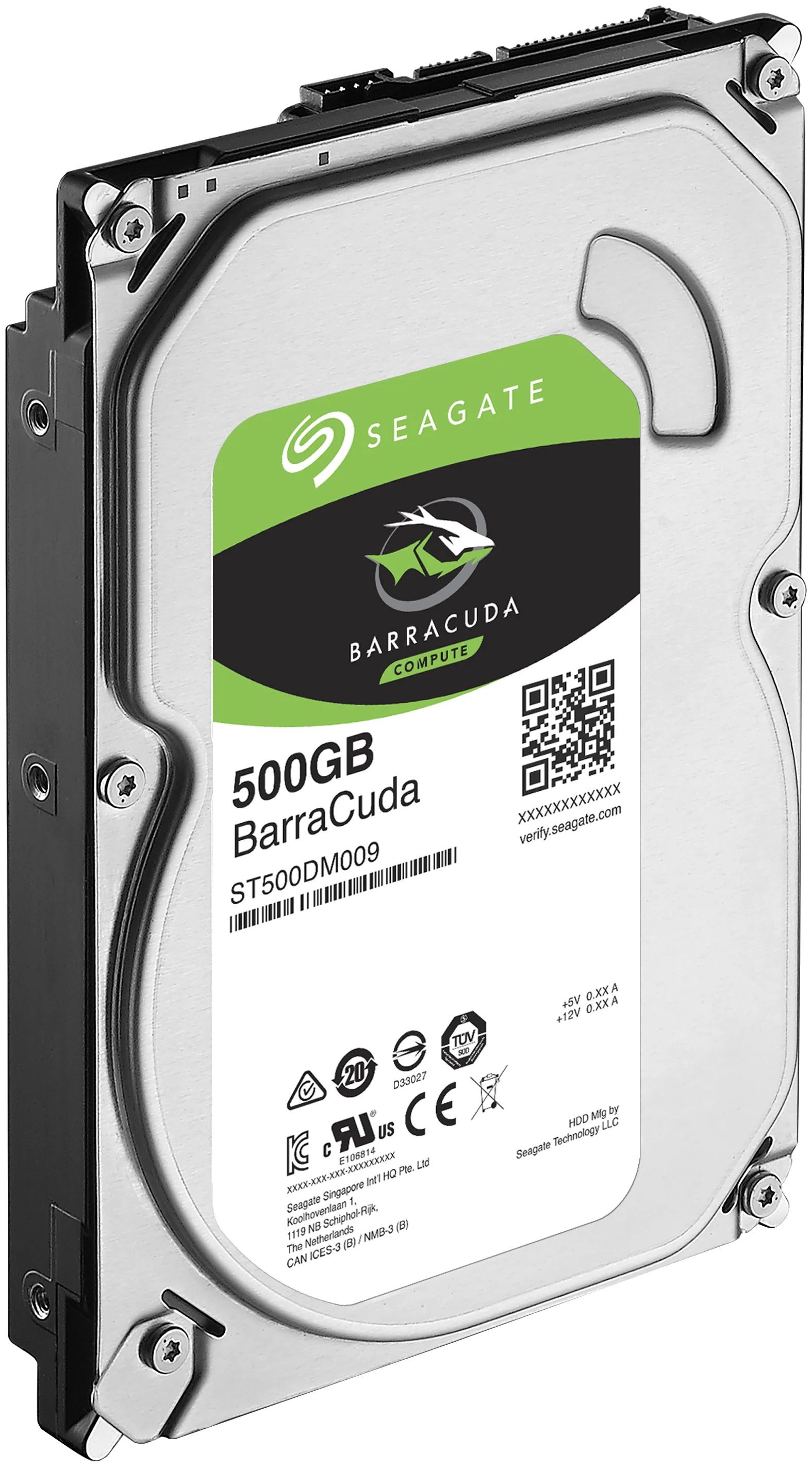 Seagate 500 ГБ Внутренний жесткий диск ST500DM009 (2DM14C-302)