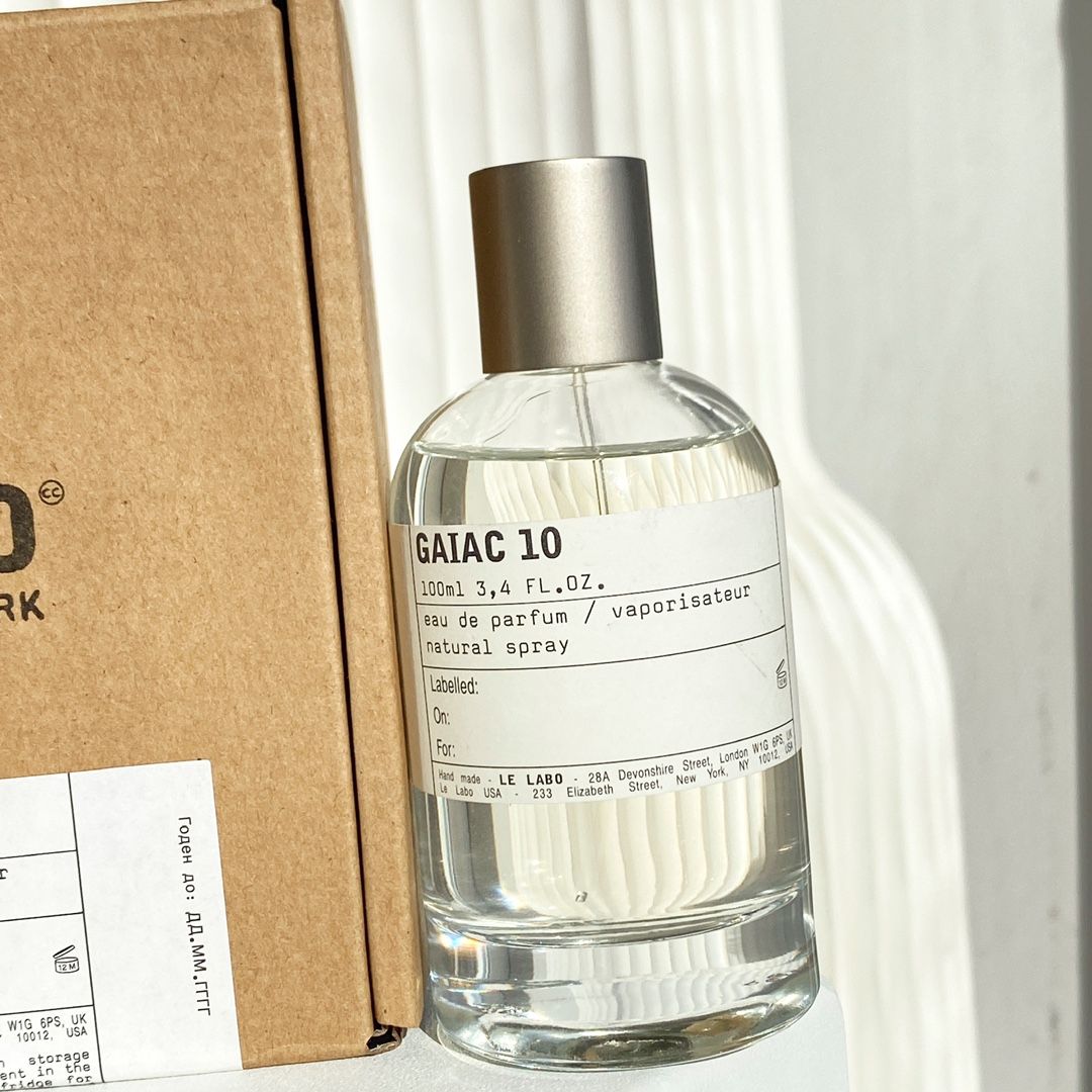 Gaiac 10 tokyo. Le Labo парфюмерная вода. Gaiac 10. Le Labo духи.