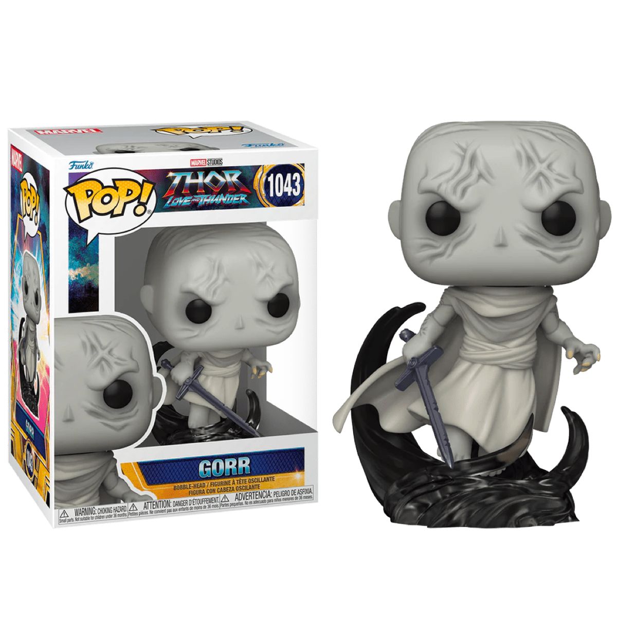 Фигурка Funko POP: Горр Убийца богов / из фильма ТОР - купить с доставкой  по выгодным ценам в интернет-магазине OZON (906155905)