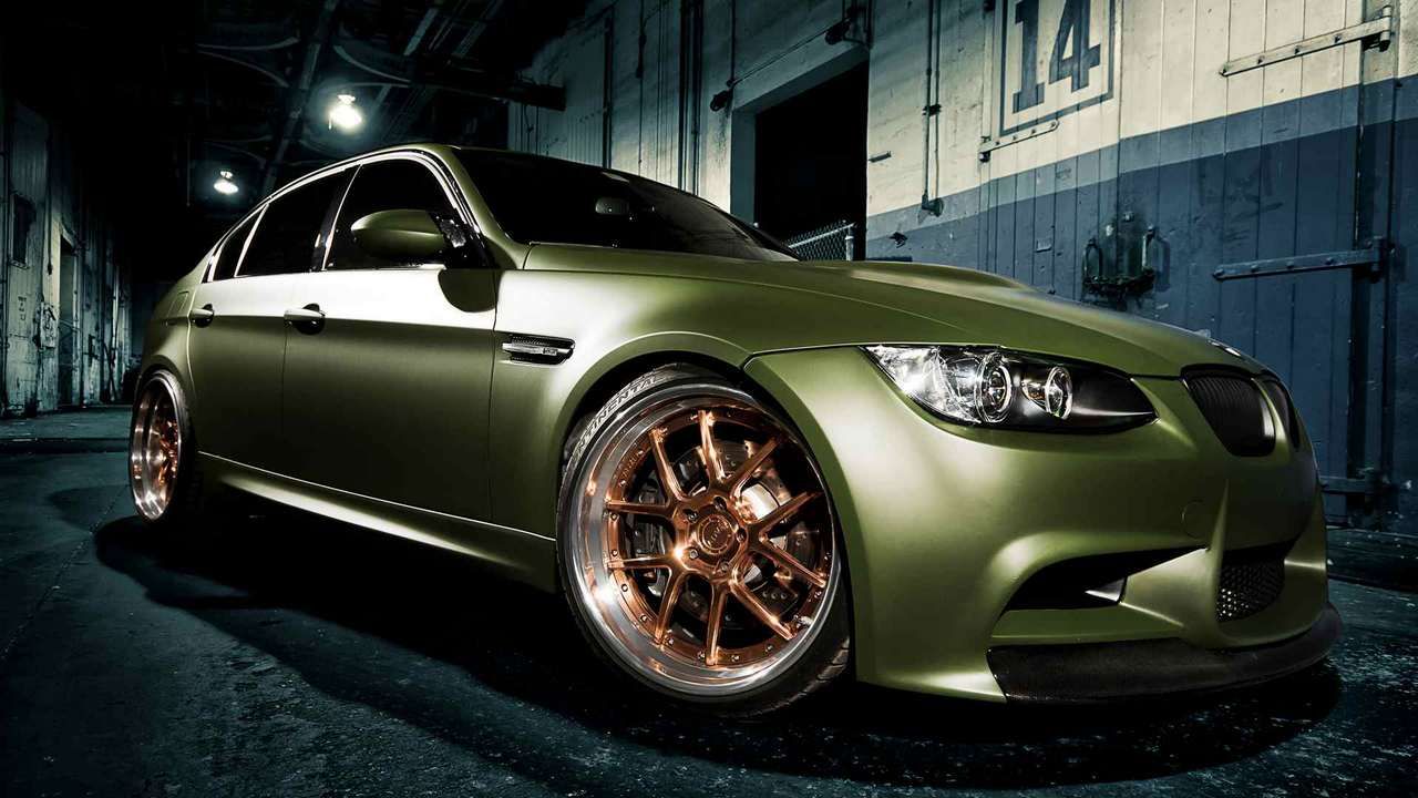 BMW e60 Military Green