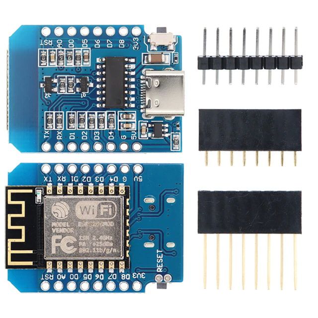 Контроллер на Wi-Fi модуле ESP8266 4Mb WeMos D1 Mini разъем TYPE-C