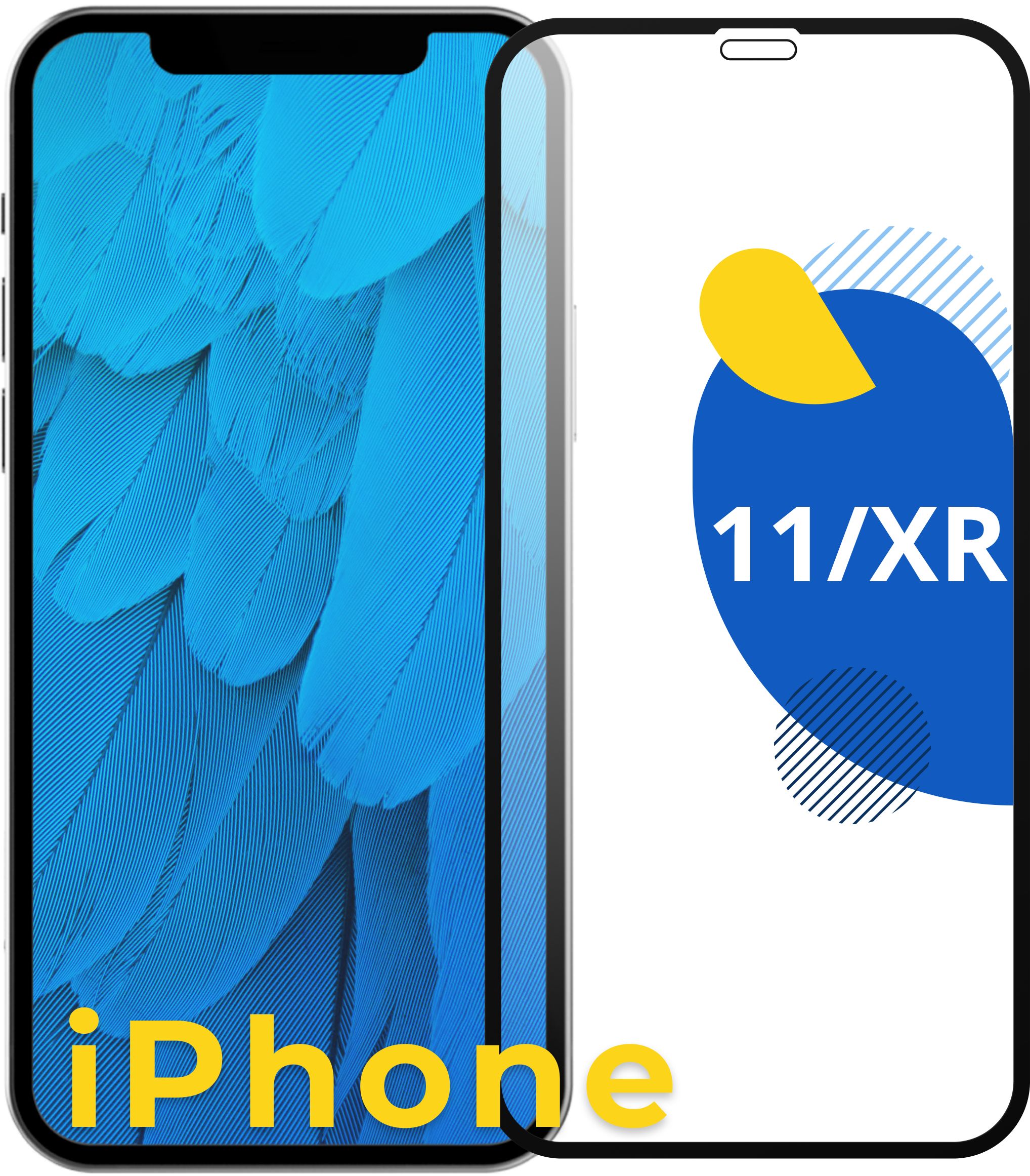 Защитное 3D стекло для iPhone 11 и XR / Айфон 11 и ХР - купить с доставкой  по выгодным ценам в интернет-магазине OZON (888248988)