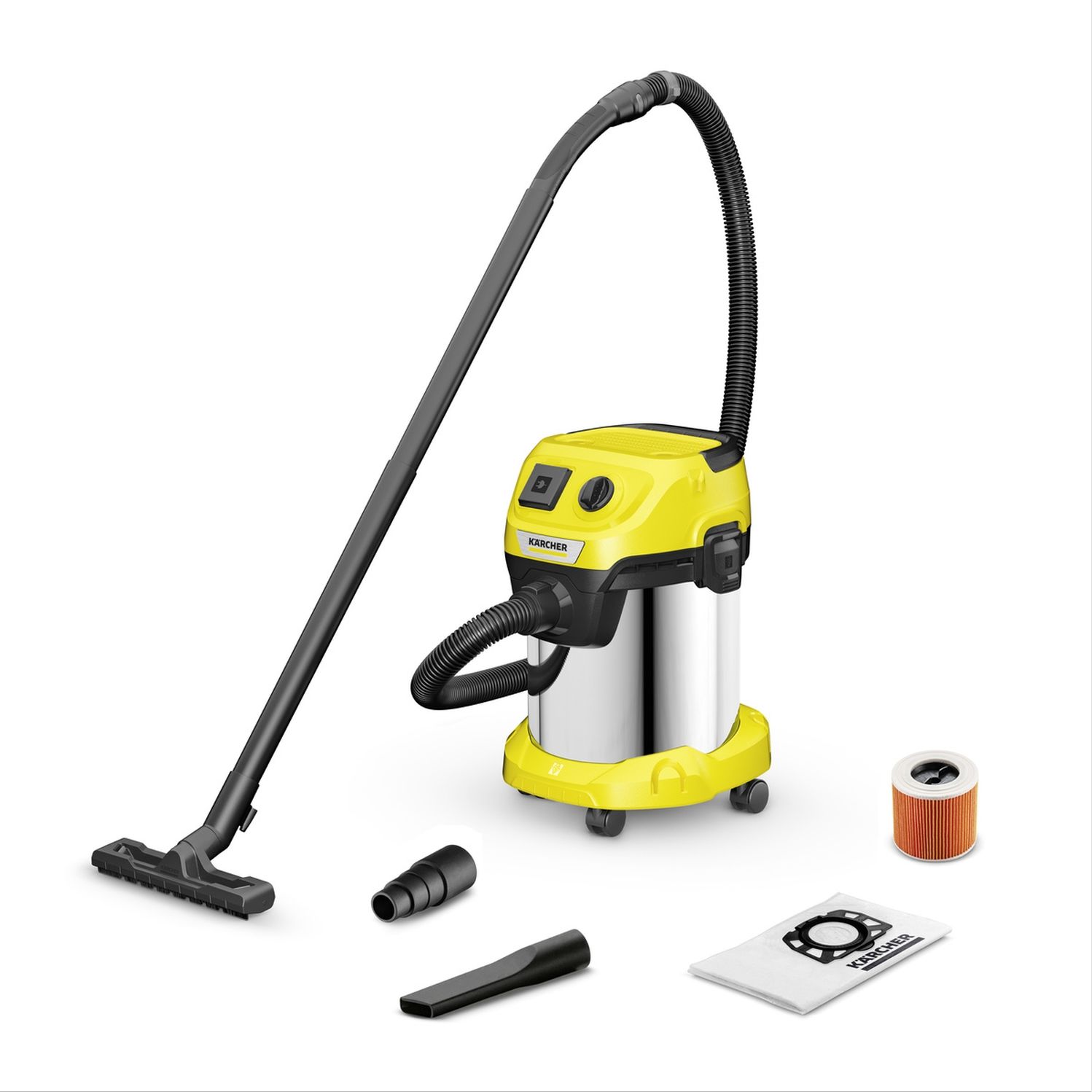 Промышленный пылесос Karcher WD 3 P S V-17/4/20, 1.628-190.0