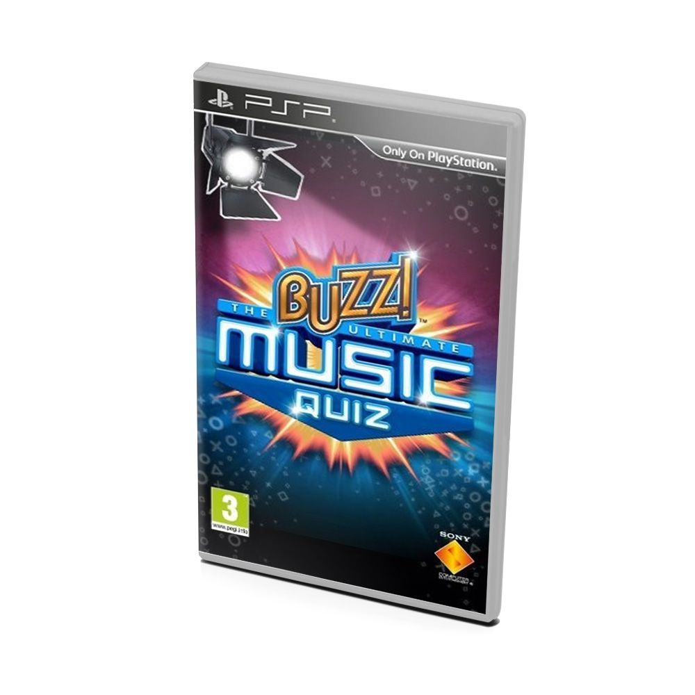 Игра Buzz! The Ultimate Music Quiz (PlayStation Portable (PSP), Английская версия)