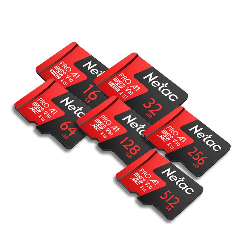 Карта памяти netac p500 extreme pro microsd 256gb