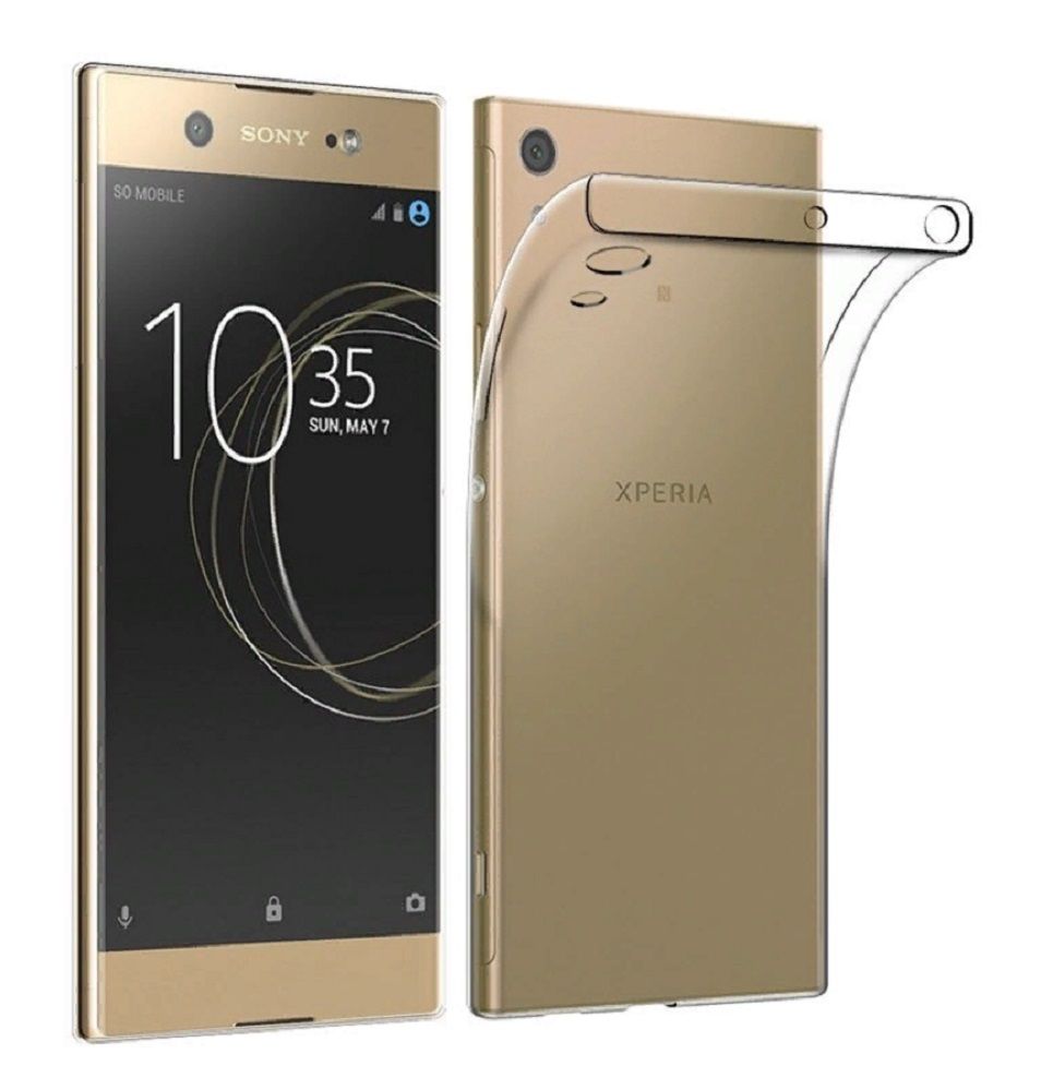 Силиконовый чехол для Sony Xperia XA1 Ultra прозрачный - купить с доставкой  по выгодным ценам в интернет-магазине OZON (823459483)