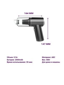 Мини пылесос для мебели