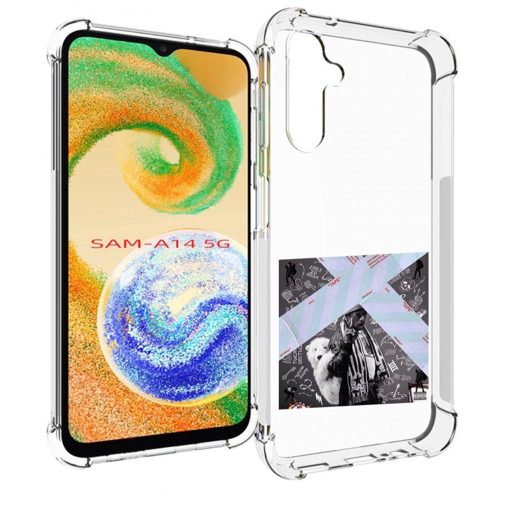 Чехол-бампер MyPads для Samsung Galaxy A14 5G с рисунком Lil Uzi Vert - Luv  Is Rage 2, противоударный, силиконовый, с выступами и усиленными углами для  защиты камеры - купить с доставкой по