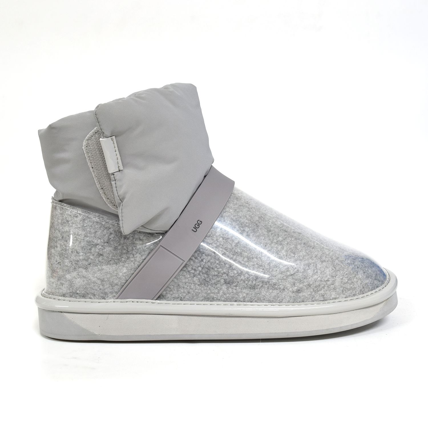 Угги прозрачные. UGG Clear Quilty Boots Grey. UGG Clear Quilty Boot White. Непромокаемые UGG Clear Quilty Boots - White белые угги.