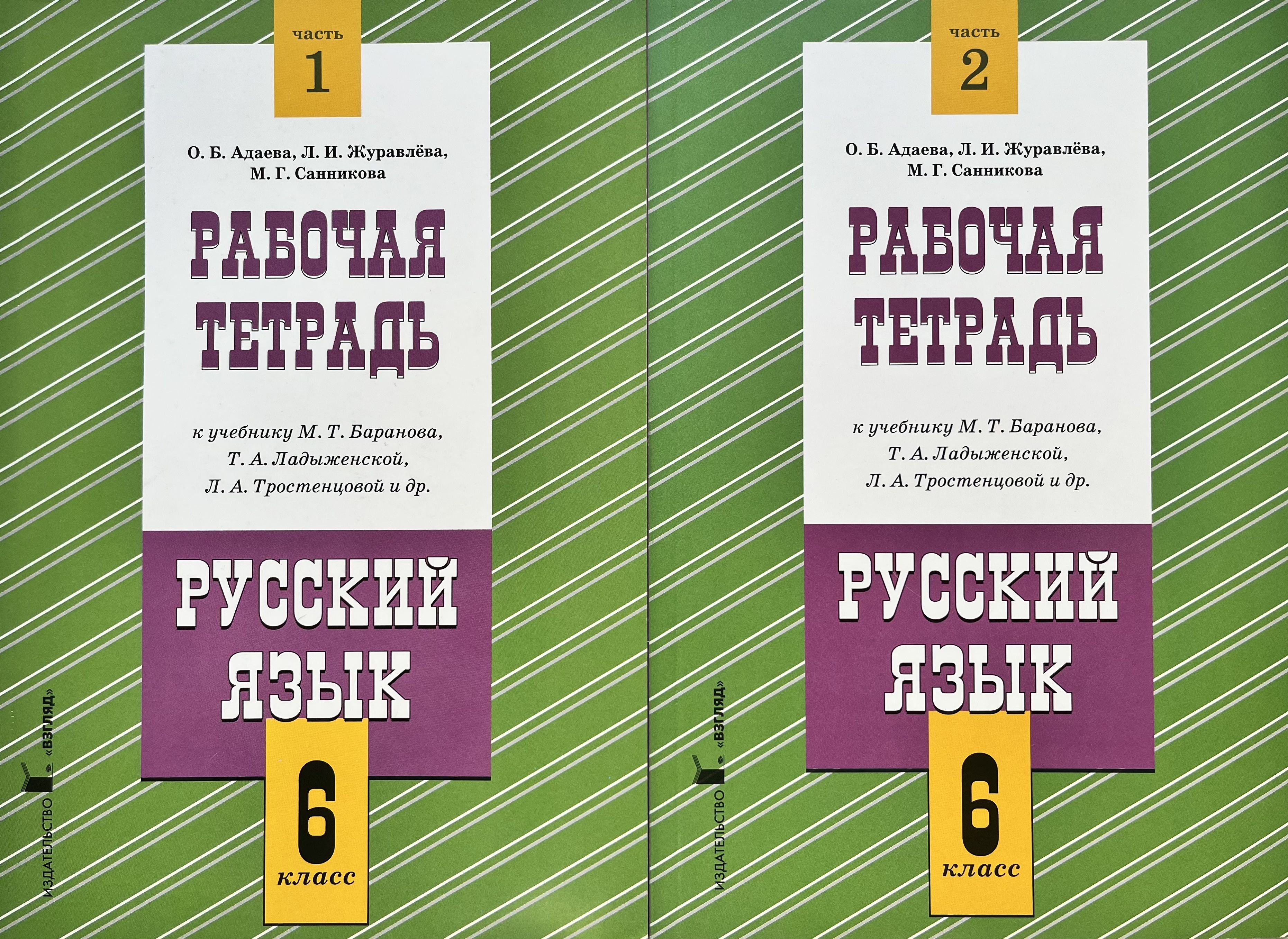 Русский язык 6 класс. Рабочая тетрадь. в двух. частях (комплект) О.Б.  Адаева, Л.И.Журавлева, М.Г. Санникова | Журавлева Людмила Ивановна - купить  с доставкой по выгодным ценам в интернет-магазине OZON (842569108)