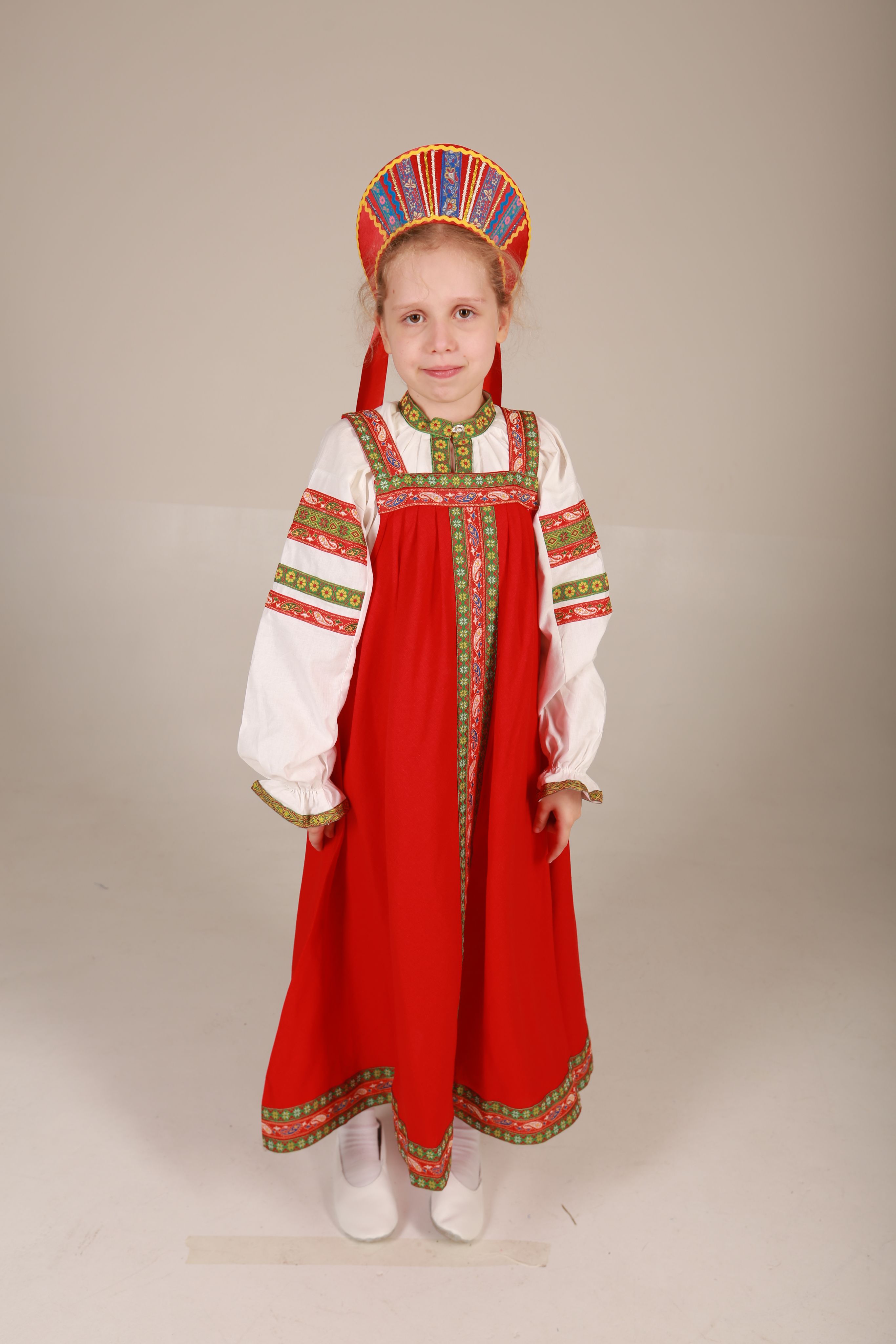 Сарафан русский народный для девочки