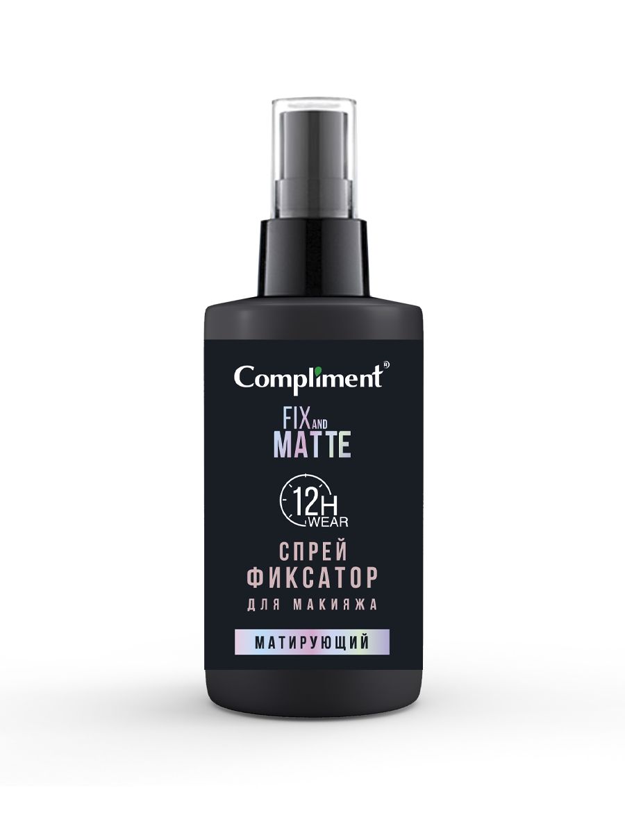 Compliment Спрей-фиксатор для макияжа матирующий FIX and MATTE, 75мл