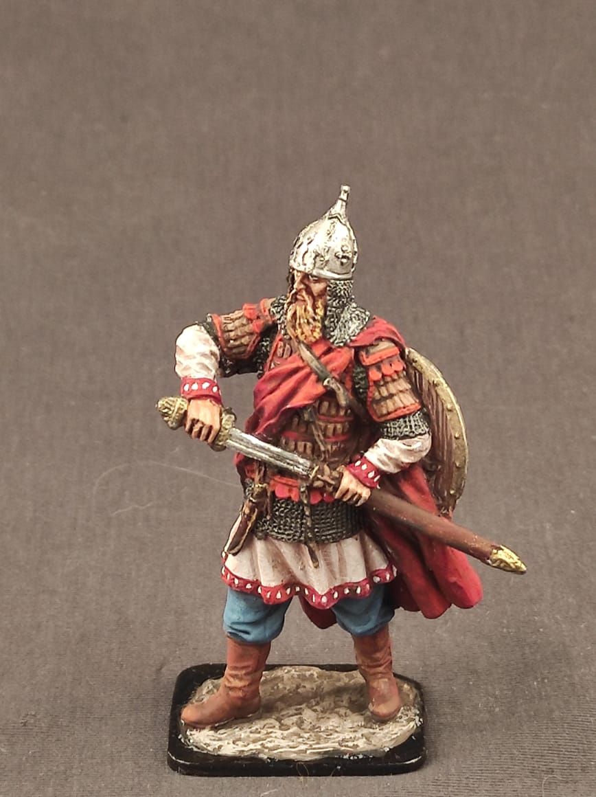 Рязанский богатырь добрыня никитич. Воевода добрыня крещение руси. Воеводы князя владимира. Добрыня, воевода князя владимира, 990 гг, 54 мм, ek castings. Добрыня, воевода князя владимира, оловянная миниатюра.