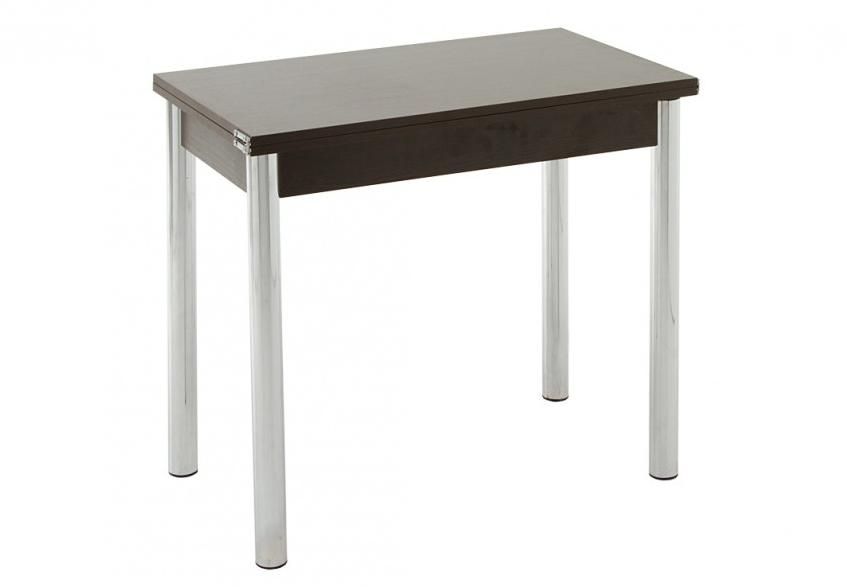 Купить стол готовый. Стол обеденный лс-831 раскладной Red Black. Стол обеденный с ящиком лс-831 (пластик 4042/ ноги хром). Кухонный стол 110х70 Лион-ПМ.