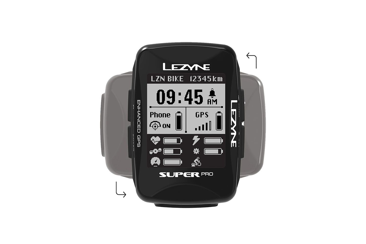 GPS LEZYNE Super Pro GPS Hrsc Loaded OZON 864760011