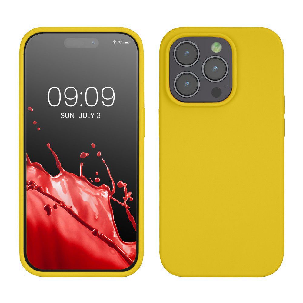 Айфон 14 про макс цена 1 тб. Наушники аэрпоц про в желтом чехле.