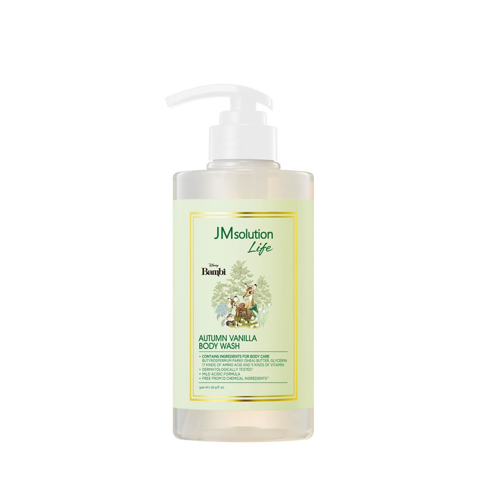 JMSolution Гель для душа с ароматом ванили LIFE DISNEY AUTUMN VANILLA BODY WASH, 500 мл.