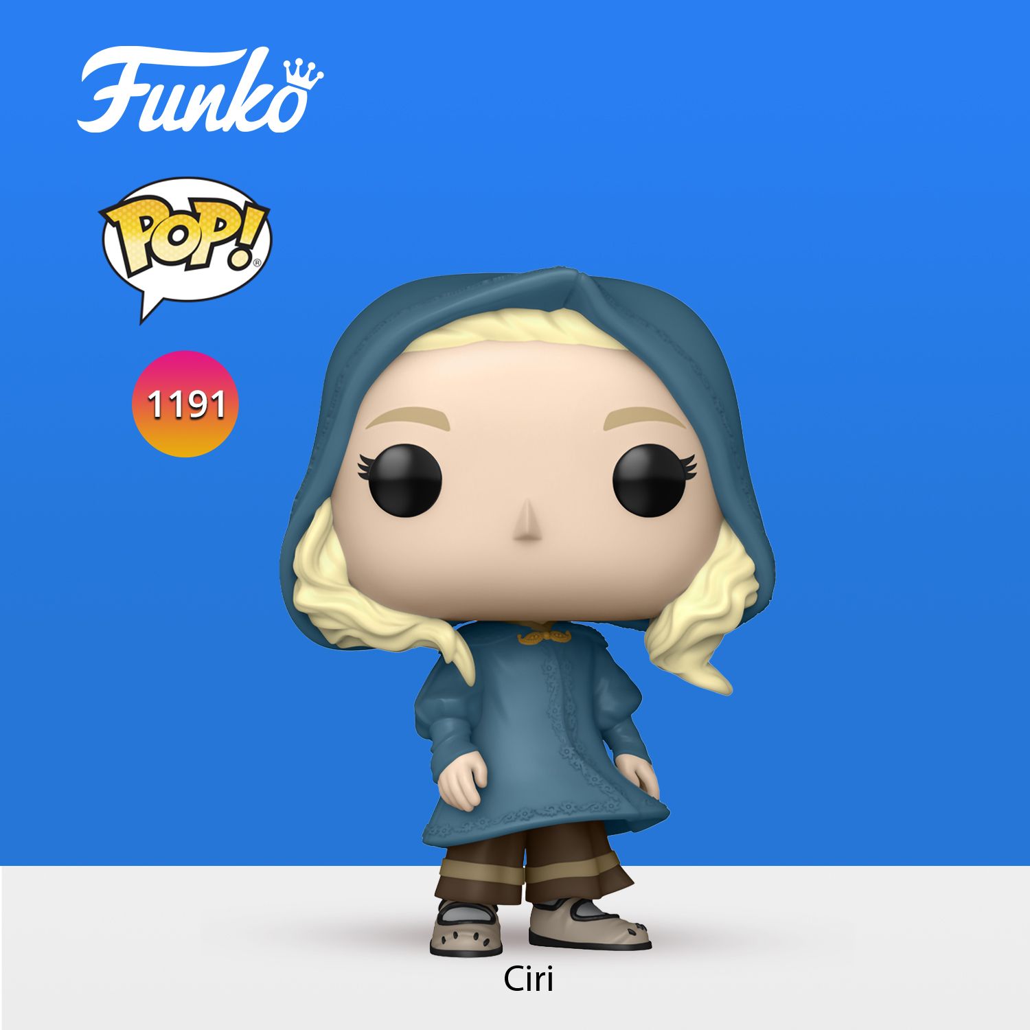 Фигурка Funko POP! Vinyl Witcher Ciri/ Фигурка Фанко Цири, по мотивам  сериала 