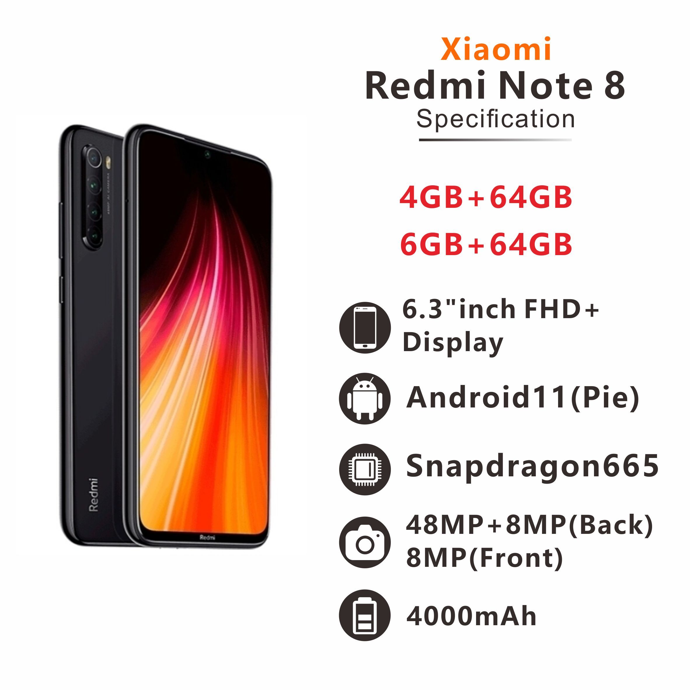 Xiaomi Redmi Note 8 Купить Дешево