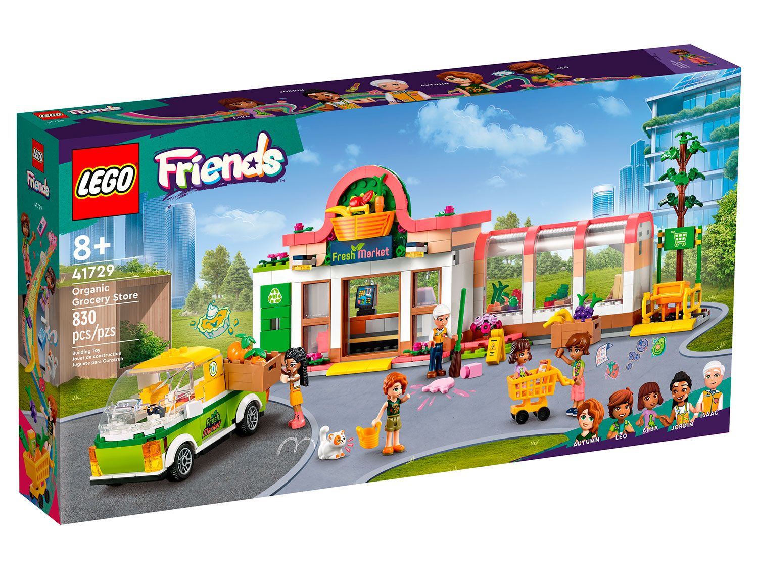 Конструктор LEGO Friends Магазин органических продуктов, 830 деталей, 8+,  41729 - купить с доставкой по выгодным ценам в интернет-магазине OZON  (887530405)