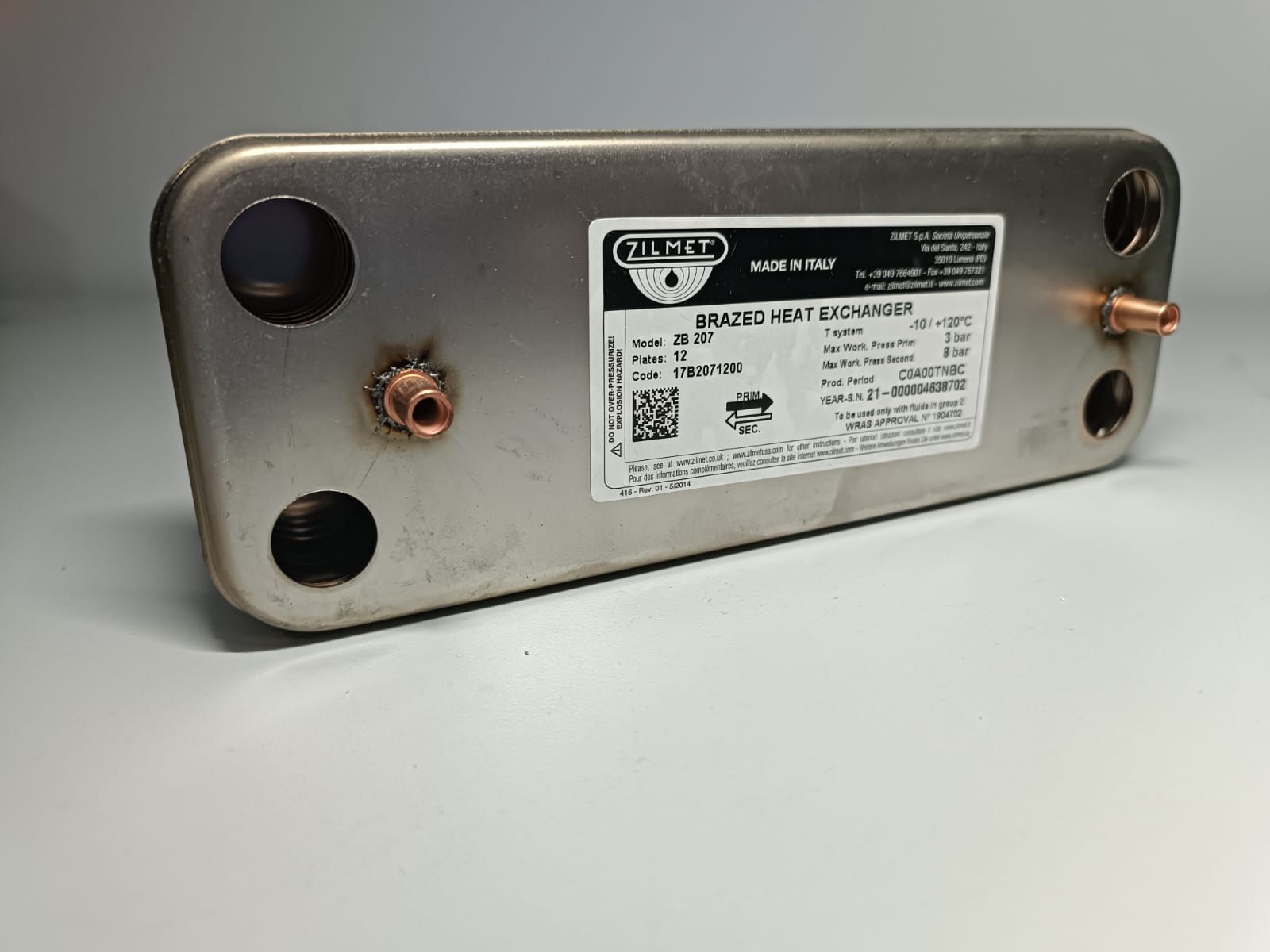 Купить Теплообменник На Газовый Котел Бакси 4s