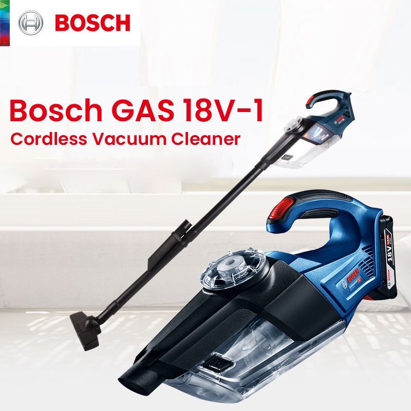 BoschБытовойпылесосBS-GAS-18V-1,синий