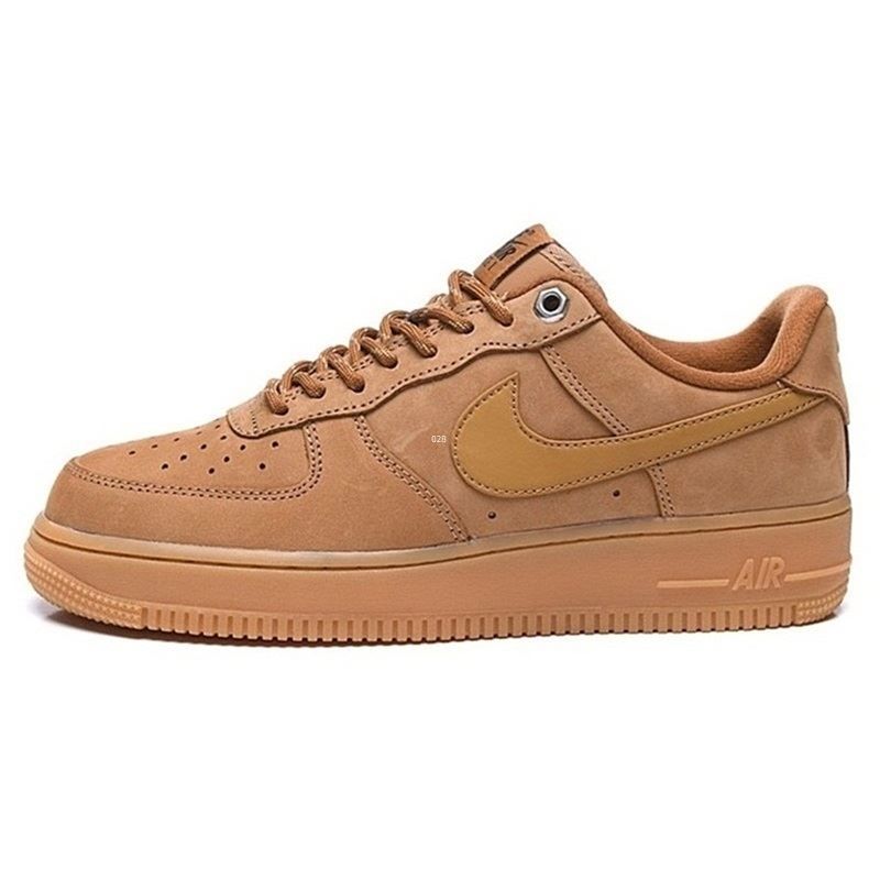 Nike air force 1 low brown suede best sale