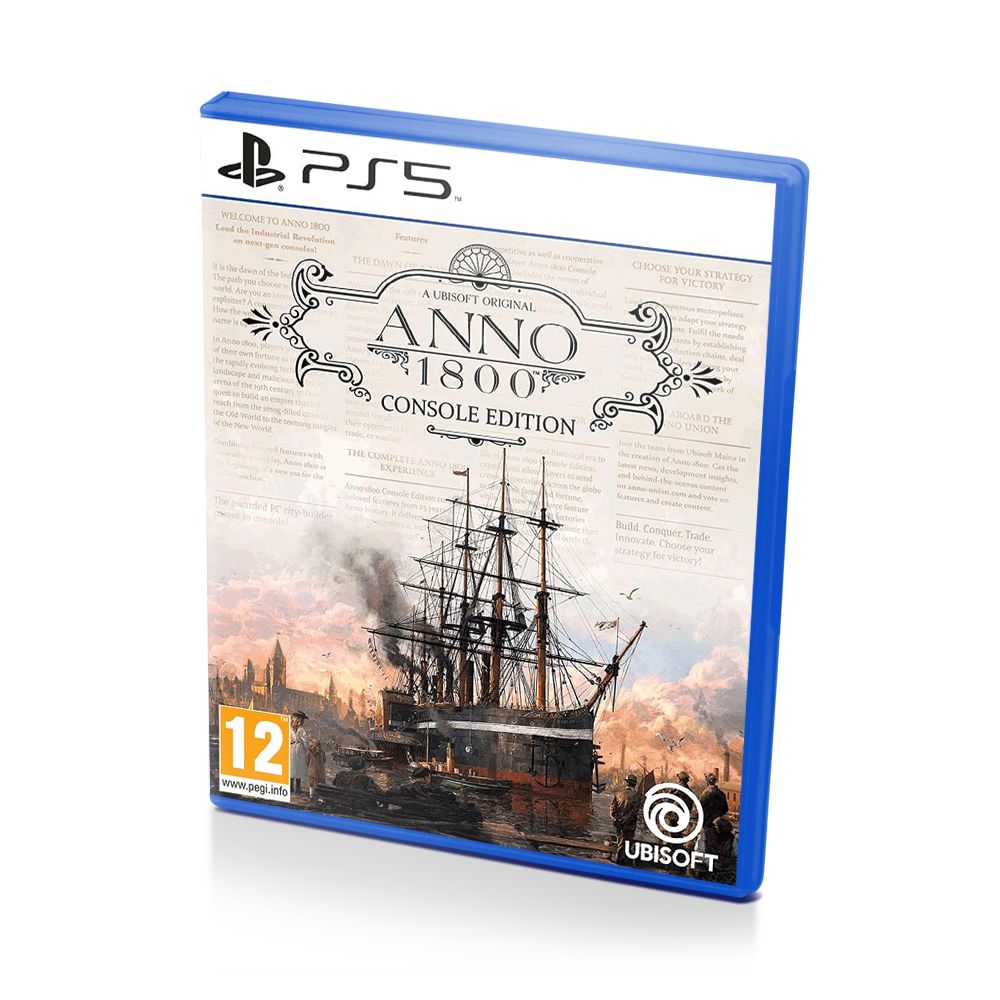 Игра Видеоигра на диске ANNO 1800 Console Edition (PlayStation 5, Русские субтитры)