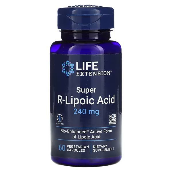 LifeExtensionSuperR-LipoicAcid,240мг,60капсул