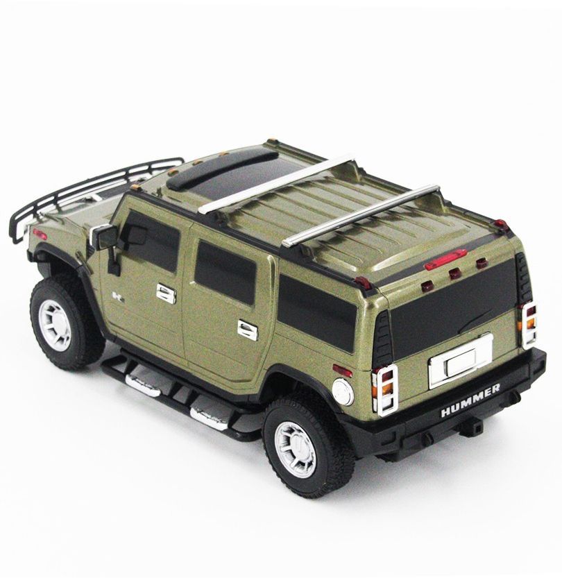 Радиоуправляемый hummer h2. Внедорожник mz hummer h2 (mz-27020), 1:24, 20 см, желтый. легковой автомобиль mz hummer h2 (mz-2056a) 1:10 50 см.